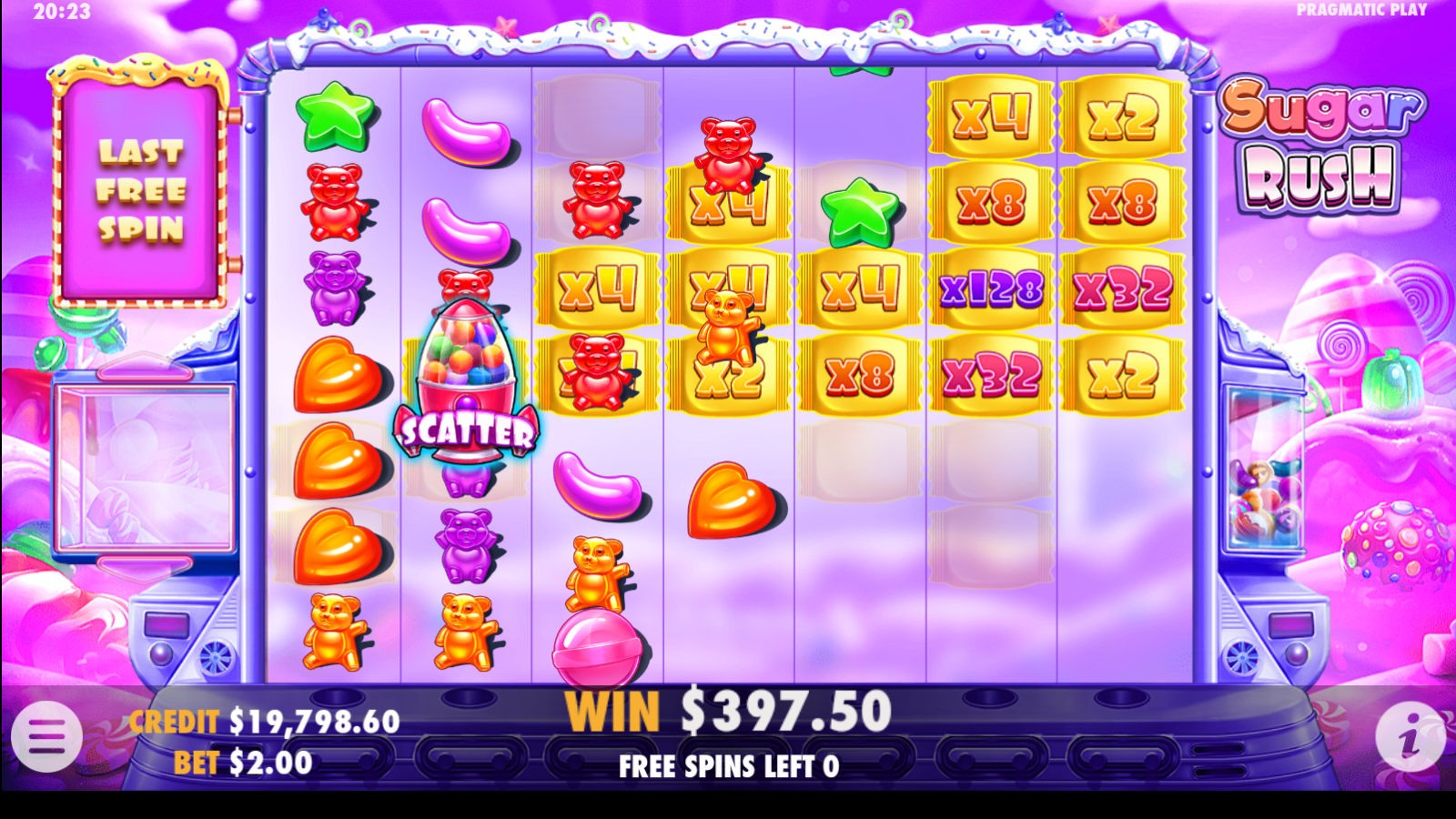 

<h3>¿Qué es la versión demo de Sugar Rush?</h3>
<p>” title=”</p>
<h3>¿Qué es la versión demo de Sugar Rush?</h3>
<p>“></a>Demostración de Sugar Rush: Prueba tu suerte con una tragamonedas de prueba gratuita</p>
<p>La tragamonedas de demostración gratuita de Sugar Thrill es un juego excelente. La tragamonedas cuenta con características únicas: un enorme campo de juego de 7×7 y un sistema de cálculo de ganancias por grupos. Al eliminar un grupo de símbolos, aparecen nuevos en los rodillos, lo que significa que puedes obtener muchas ganancias en un solo giro. La tragamonedas ofrece giros gratis. Además, cuenta con funciones de multiplicación y compras de nivel con giros gratis. Hoy descubriremos las funciones de demostración, la jugabilidad y el entretenimiento de Sugar Rush que te esperan en esta extraordinaria demostración.</p>
<h2>Sumérgete en el modo de demostración de Sugar Thrill</h2>
<p>El modo de demostración de Sugar Thrill ofrece una excelente oportunidad para jugar gratis. Los jugadores pueden usar este modo para explorar sus diferentes funciones. En cuanto a la capacidad de pago, Sugar Rush no decepciona. La ganancia máxima es de 5000 veces tu apuesta por giro. Por lo tanto, ofrece una gran capacidad de bonificación.</p>
<p>La versión demo de Sugar Rush es una versión gratuita de la popular tragamonedas disponible en varios casinos en línea. Esta versión permite a los jugadores disfrutar del juego sin gastar dinero real. Es una excelente manera de familiarizarse con la mecánica del juego y los posibles pagos. Y todo esto antes de decidir si jugar con dinero real.</p>
<h3>Prueba Sugar Thrill: Cómo descubrir las ventajas de jugar</h3>
<p>Usar la versión demo de Sugar Rush puede mejorar considerablemente tu experiencia de juego. Aquí tienes algunos pasos para sacarle el máximo provecho:</p>
<ul>
<li>Es fundamental consultar las reglas y la tabla de pagos del juego antes de empezar.Leer aquí <a href=